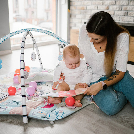Ejercicios y juguetes para estimular el desarrollo del bebé